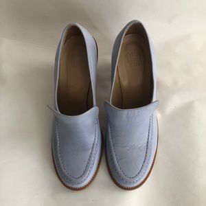 MNZ Nora loafers in Ice Calf